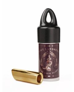 The Rock Slide polished brass Joey Landreth signature slide (inside 17 - length 54.0mm)