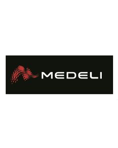 Medeli outdoor sticker 145x50mm