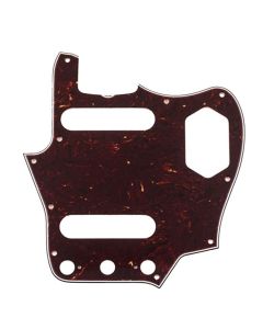 Fender Genuine Replacement Part Pure Vintage pickguard, '65 Jaguar, 10-hole mount, brown shell, 3-ply