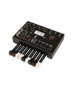 Crumar drawbar controller uitbreiding met 9 drawbars, draaiknoppen en knoppen (ook als MIDI contr. via USB