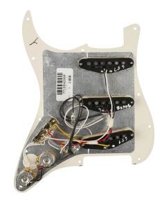 Fender Pre-Wired Strat Pickguard Tex-Mex SSS, 11 screw holes, tortoise shell