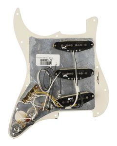 Fender Pre-Wired Strat Pickguard Vintage Noiseless SSS, 11 screw holes, tortoise shell