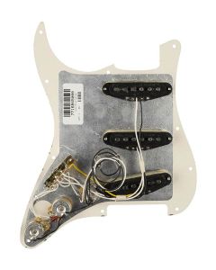 Fender Pre-Wired Strat Pickguard Hot Noiseless SSS, 11 screw holes, tortoise shell