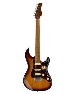 Sire Guitars S Series Larry Carlton electrische gitaar, S-style, elzen body, 3-tone sunburst