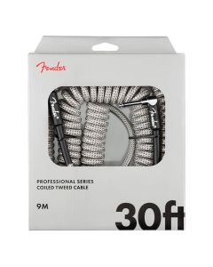 Fender Professional Coil Cable 30", white tweed