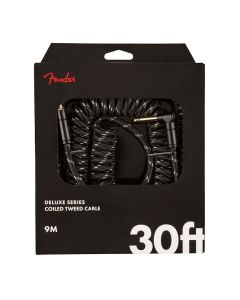 Fender Deluxe Coil Cable 30", black tweed