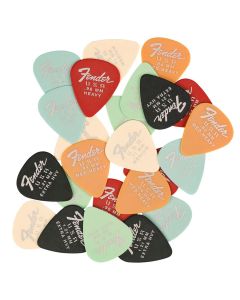 Fender Dura-Tone picks, 351 shape, mixed pickpack, 24 pieces