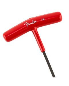 Fender Genuine Replacement Part truss rod wrench, 'T-style', 1/8", red