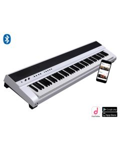 Medeli Performer Series digitale piano, 88 gewogen hamer actie toetsen (K6), 2 x 20 watt, met Bluetooth - WIT