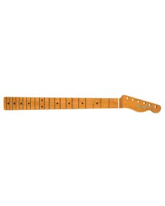 Fender Genuine Replacement Part Vintera roasted maple 60's Telecaster neck, 21 medium jumbo frets, 9.5" radius