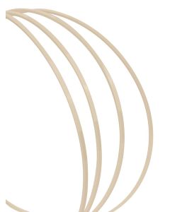 Incudo ABS guitar purfling Ivory plain - 1600x2x1.5mm (63x0.08x0.06")