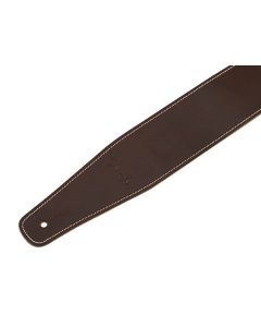 Fender broken-in leather strap, 2.5", brown