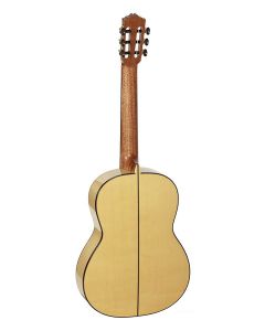 Salvador Cortez All Solid Performer Series flamenco guitar Blanca, Engelmann spruce top, cypress b&s, fan bracing, deluxe gigbag