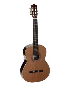 Salvador Cortez All Solid Performer Series classic guitar, cedar top, rosewood b&s, fan bracing, deluxe gigbag