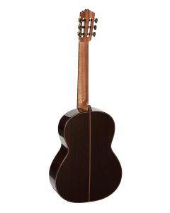 Salvador Cortez All Solid Performer Series classic guitar, cedar top, rosewood b&s, lattice bracing, raised fb, deluxe gigbag