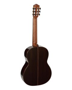 Salvador Cortez All Solid Performer Series classic guitar, Engelmann spruce top, rosewood b&s, lattice bracing, raised fb, deluxe gigbag