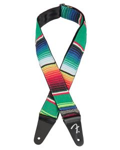 Fender Serape strap, 2", green multi