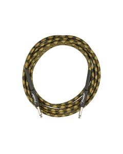 Fender Professional Series instrument cable 2x jack (metal) 10', woodland camo