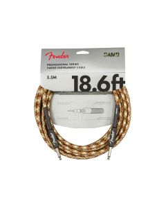 Fender Professional Series instrument cable 2x jack (metal) 18.6', desert camo