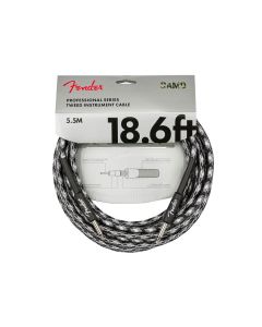 Fender Professional Series instrument cable 2x jack (metal) 18.6', winter camo