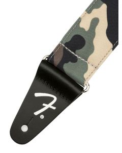 Fender 2" camo strap, woodland