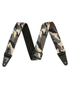 Fender 2" camo strap, woodland