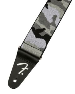 Fender 2" WeighLess strap, camo grey