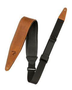 Fender Right Height leather strap, cognac