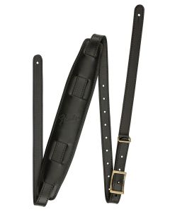 Fender long vintage saddle strap, black