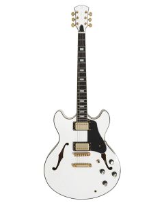 Sire Guitars H Series Larry Carlton electric archtop guitar white