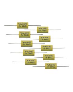 TAD Mustard capacitor 0.047uF, 10-pack