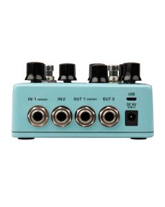 NUX Verdugo Series effectpedaal dual delay engine DUO TIME