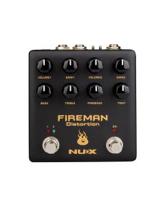 NUX Verdugo Series analoog dubbel-effectpedaal distortion FIREMAN