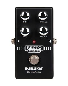 NUX Reissue Series Recto Distortion heavy American preamp overdrive analoog effectpedaal