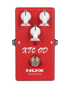 NUX Reissue Series XTC OD "red channel" harmonisch rijke overdrive analoog effectpedaal