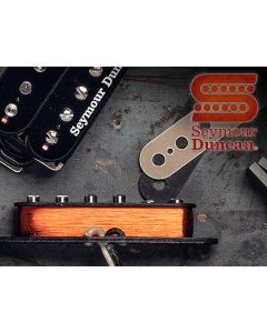 Seymour Duncan Surfer Strat set for ST, three Antiquity II Surfer Staggered pickups, aged white caps