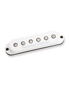 Seymour Duncan single coil pickup SSL-5, Custom Staggered model for ST, neck or bridge, white cap