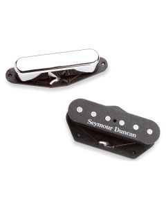 Seymour Duncan Hot Tele set for TE, STR-2 (neck) and STL-2 (bridge), chrome / black