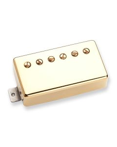 Seymour Duncan humbucker pickup SH-2N, Jazz model, 4-conductor wiring, neck, gold cover