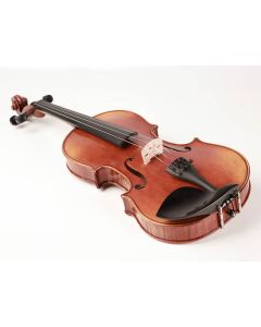 Rudolph  tude violin outfit 4/4, oil varnish slightly shaded, flamed maple, case, BV-10/44 ELS bow incl.