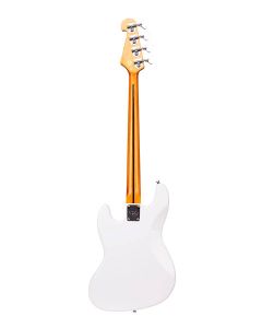 SX Retro Series 62 vintage J-style electric bass guitar, 2x single coil pickup, with bag, sunburst