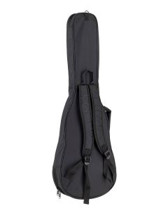 Boston gigbag for electric ES guitar, 6 mm. padding, nylon, 2 straps, large pocket, black