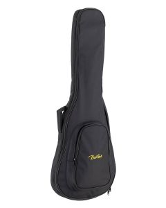 Boston gigbag for electric ES guitar, 6 mm. padding, nylon, 2 straps, large pocket, black