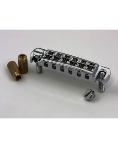 TonePros AVT2G wraparound bridge, for USA guitars, chrome