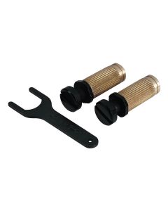 TonePros SM1 locking studs, metric/for import guitars, black