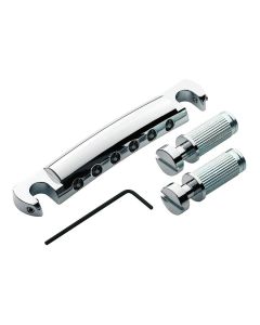 TonePros T1ZSA tailpiece, for USA guitars, chrome