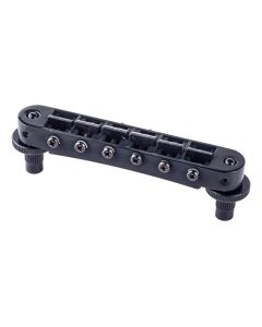 TonePros T3BP tune-o-matic bridge, for USA guitars, black