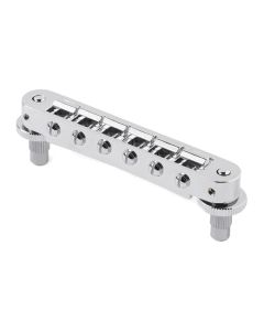 TonePros TP6 -tune-o-matic bridge, for USA guitars, chrome