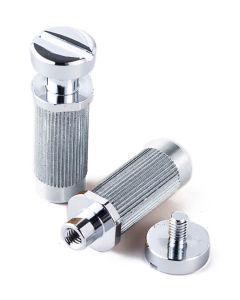 TonePros VS1 G-Style locking studs, for USA guitars, chrome