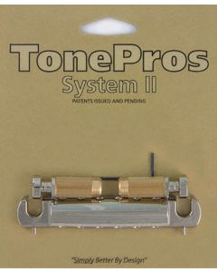 TonePros VTNA wraparound bridge, for USA guitars, nickel